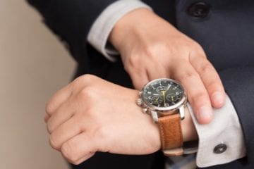 businessman checking the time 1357 97